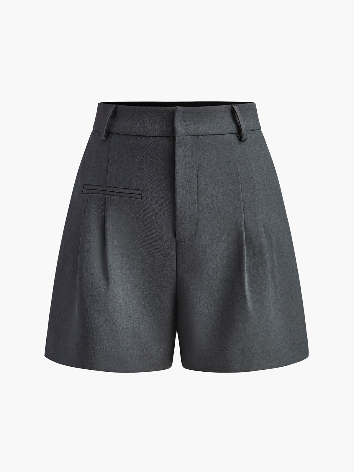 Korte Broek met Hoge Taille voor Dames - Regular Fit Zomerbroek
