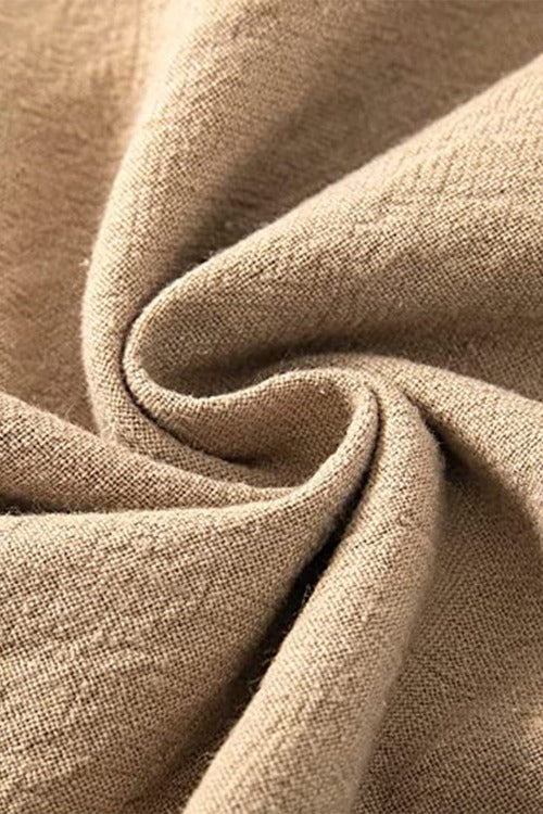 Comfortabele Broek met Hoge Taille - Licht, Ademend met Wijde Pijpen
