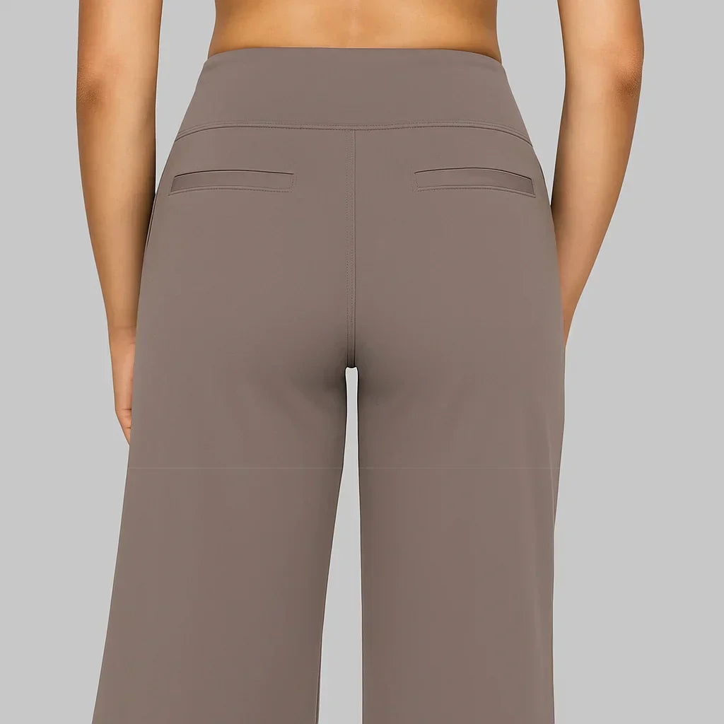 Comfort Fit Broek Dames- Zachte, Ademend met Stretch