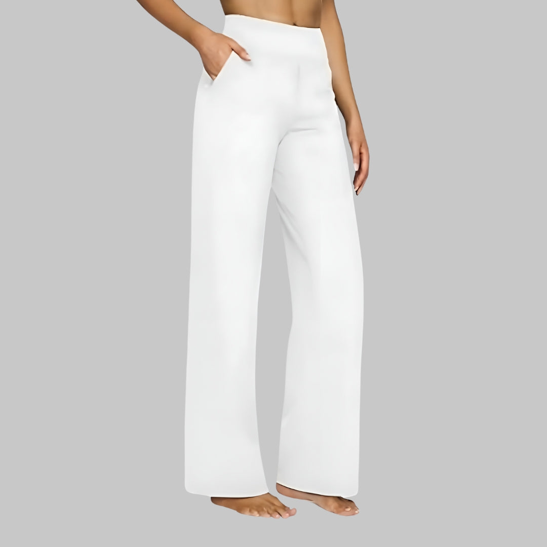 Comfort Fit Broek Dames- Zachte, Ademend met Stretch