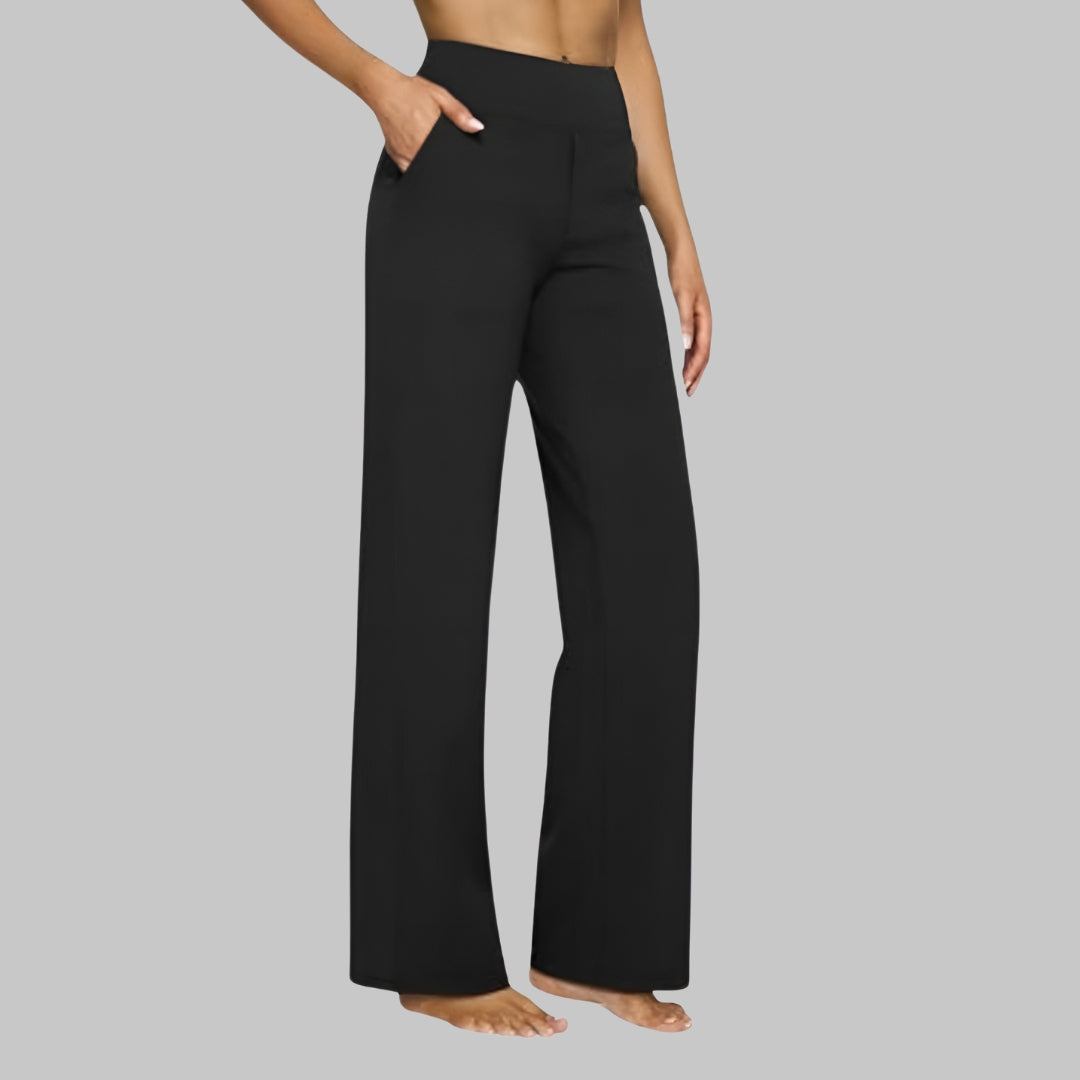 Comfort Fit Broek Dames- Zachte, Ademend met Stretch